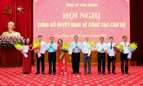 Điều động, bổ nhiệm cán bộ tại Cao Bằng và Đắk Lắk