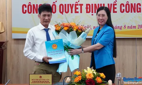 Kiên Giang và Quảng Ngãi bổ nhiệm cán bộ, lãnh đạo mới