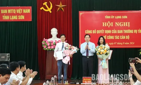 Bổ nhiệm nhân sự mới tại Lạng Sơn, Kiên Giang