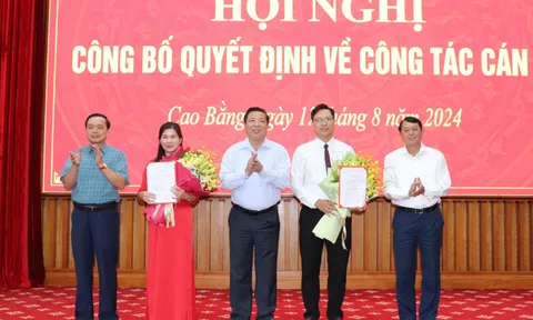 Cao Bằng, Sóc Trăng bổ nhiệm nhân sự mới