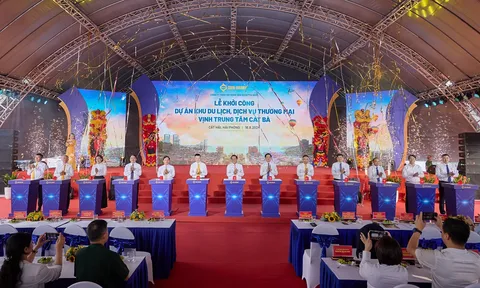 Tập đoàn Sun Group khởi công dự án tiểu MALDIVES của Châu Á tại đảo Cát Bà