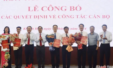 Khánh Hoà, Lâm Đồng bổ nhiệm nhân sự mới