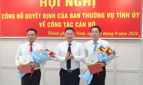 Kiện toàn cán bộ mới tại Quảng Nam, Tây Ninh