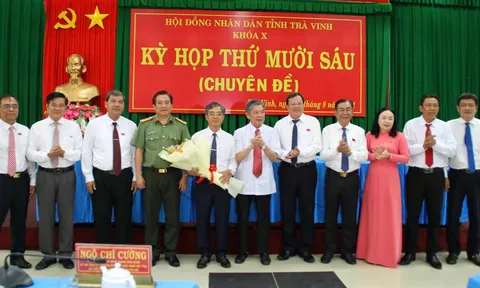 Ông Châu Văn Hòa được bầu giữ chức vụ Phó Chủ tịch UBND tỉnh Trà Vinh