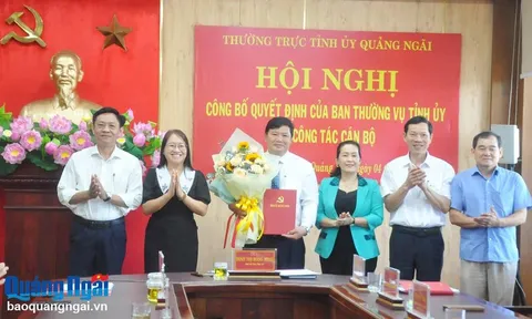 Điều động, bổ nhiệm cán bộ tại Quảng Bình và Quảng Ngãi