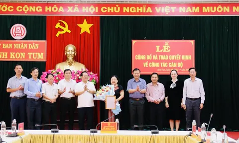 Bổ nhiệm cán bộ mới tại Trà Vinh, Kon Tum