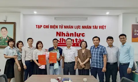 Tạp chí điện tử Nhân lực Nhân tài Việt tiếp nhận cán bộ về công tác tại Ban Kinh tế - Xã hội