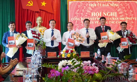 TP. Hồ Chí Minh, Đắk Nông bổ nhiệm cán bộ mới