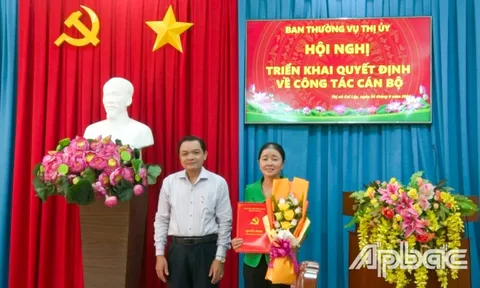 Bổ nhiệm nhân sự tại Tuyên Quang, Tiền Giang