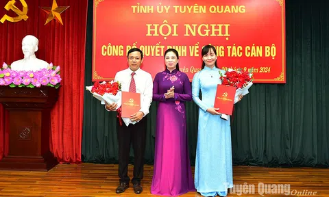 Hưng Yên, Tuyên Quang bổ nhiệm nhân sự mới