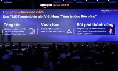 Amazon Global Selling Việt Nam công bố trọng tâm chiến lược 2025 – Thúc đẩy TMĐT xuyên biên giới Việt Nam cất cánh toàn cầu