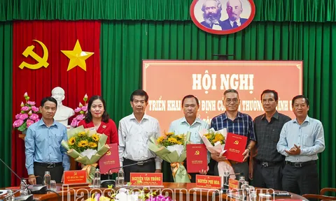 Điều động, bổ nhiệm nhân sự tại Lào Cai và Sóc Trăng