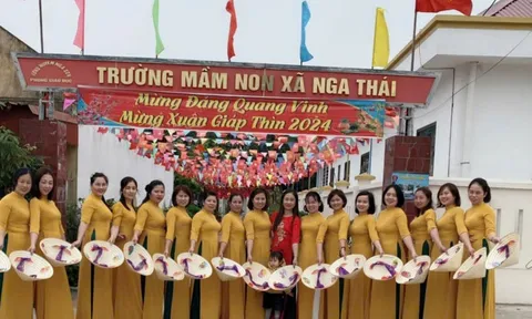 Trường Mầm non Nga Thái, huyện Nga Sơn, tỉnh Thanh Hóa: Nơi gửi gắm niềm tin