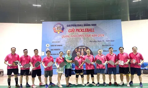 Hướng tới Giải Vô địch Pickleball tỉnh Quảng Ninh mở rộng năm 2024