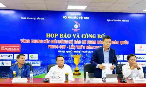 Press Cup 2024: Sân chơi thể thao lớn của những người làm báo