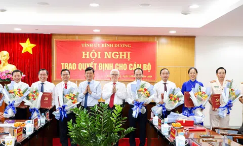 Bổ nhiệm nhân sự tại Bình Dương, Đắk Nông