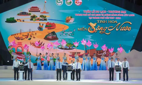 Khai mạc Tuần lễ Du lịch - Thương mại TP. Hồ Chí Minh và Đồng bằng sông Cửu Long tại Cần Thơ