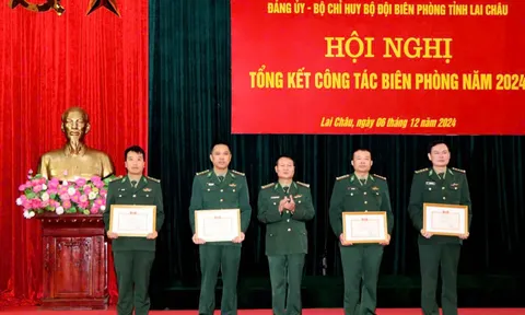 Tổng kết công tác biên phòng Lai Châu năm 2024