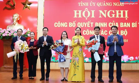 Kiện toàn cán bộ tại Hà Nam và Quảng Ngãi