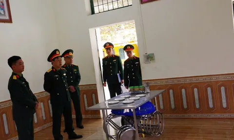 Kiểm tra công tác chuẩn bị tập huấn cán bộ Sư đoàn 355 giai đoạn 1 năm 2025 của Sư đoàn