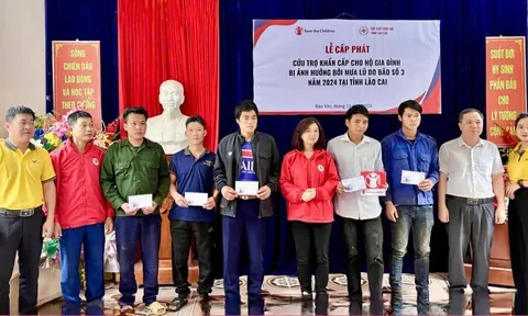 Lào Cai tổng kết Dự án cứu trợ khẩn cấp cho các hộ gia đình bị ảnh hưởng bởi bão Yagi 