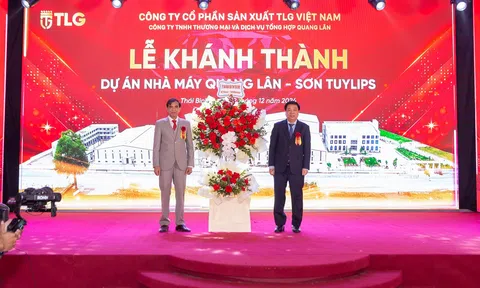 TLG Việt Nam khánh thành nhà máy Quang Lân - Sơn Tuylips