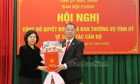 Bổ nhiệm nhân sự tại Thái Bình, Bắc Ninh