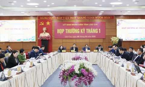 UBND tỉnh Lào Cai họp phiên thường kỳ tháng 1