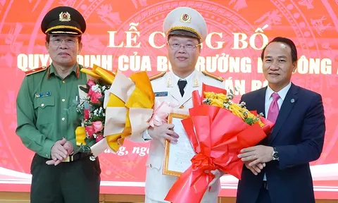 Trung tá Nguyễn Kim Trung làm Phó Giám đốc Công an TP. Đà Nẵng