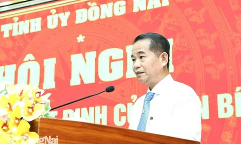 Đồng Nai có tân Phó Bí thư Tỉnh uỷ 51 tuổi