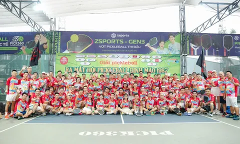 Sôi động giải đấu ra mắt Câu lạc bộ Pickleball Đinh Mão 1987