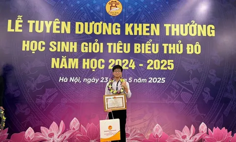 Thủ khoa khối A00 đến từ trường làng Hà Nội sở hữu loạt thành tích khủng
