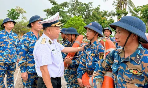 Vùng 1 Hải quân chủ động ứng phó bão số 3 (Wipha)