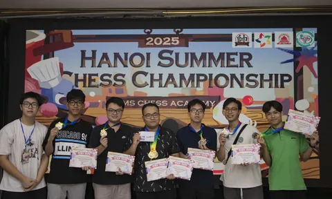 Giải đấu cờ Hanoi Summer Chess Championship mùa thứ 2 đã chính thức khép lại 