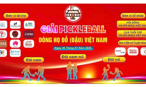 Giải Pickleball họ Đỗ (Đậu) Việt Nam lần thứ I – 2025 đã sẵn sàng khởi tranh