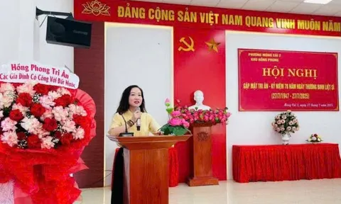 Quảng Ninh: Khu Hồng Phong tri ân người có công nhân kỷ niệm 78 năm Ngày Thương binh - Liệt sĩ