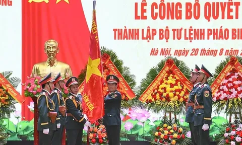 Ra mắt Bộ Tư lệnh Pháo binh - Tên lửa được trang bị vũ khí hiện đại và chiến lược mở rộng