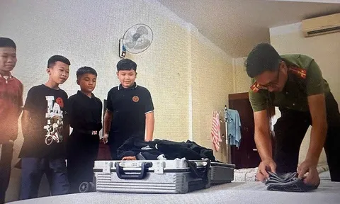 Công an Điện Biên nhận nuôi, chăm sóc 40 học sinh Việt  – Lào có hoàn cảnh đặc biệt