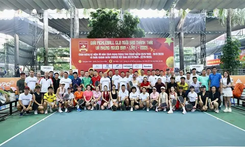 Bế mạc giải đấu Pickleball CLB Ngôi sao Thành Thái lần thứ I – 2025: Thành công vang dội, mở ra một chặng đường mới