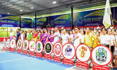 Giải Vô địch Pickleball Các CLB 12 Con Giáp, Cúp Glory 2025 chính thức khởi động tại Hà Nội