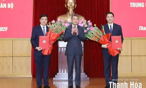 Thanh Hoá có 2 tân Phó Bí thư Tỉnh uỷ
