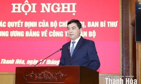 Thanh Hoá bầu tân Chủ tịch UBND tỉnh 48 tuổi