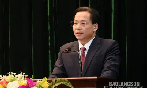 Ông Hoàng Văn Nghiệm giữ chức Bí thư Tỉnh uỷ Lạng Sơn