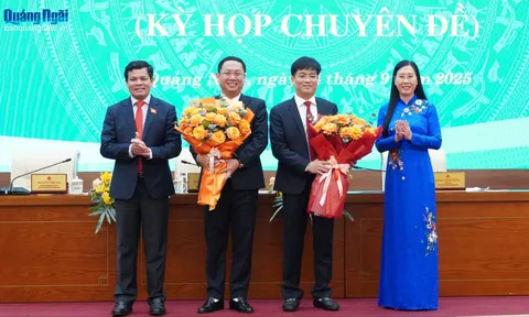 Quảng Ngãi bầu 2 tân Phó Chủ tịch tỉnh
