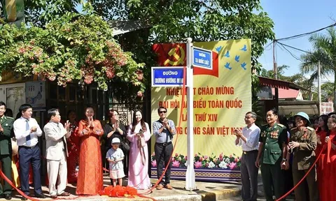 Điện Biên tri ân danh nhân, văn nghệ sĩ, anh hùng liệt sĩ bằng việc đặt tên 6 tuyến đường mới