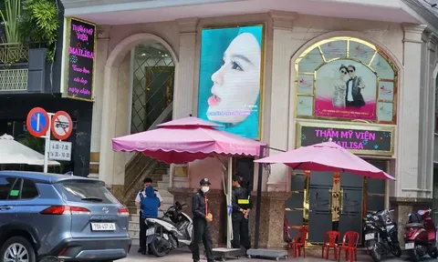 Lực lượng công an đồng loạt kiểm tra hệ thống thẩm mỹ Mailisa