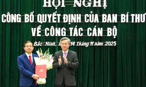 Chủ tịch UBND tỉnh Thái Nguyên được điều động làm Phó Bí thư Tỉnh ủy Bắc Ninh