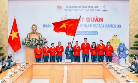 Herbalife Việt Nam đồng hành Ủy ban Olympic Việt Nam tổ chức Lễ xuất quân Đoàn Thể thao Việt Nam tham dự SEA Games 33