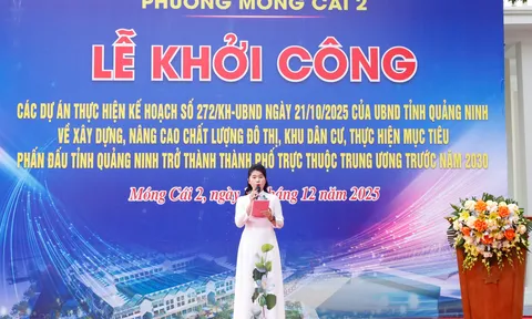 Phường Móng Cái 2 khởi công các dự án theo Kế hoạch 272