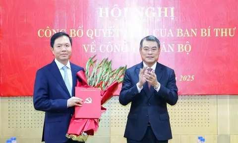 Ông Trịnh Mạnh Linh giữ chức Phó trưởng ban Tổ chức Trung ương
